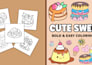create bold and easy coloring book pages for KDP